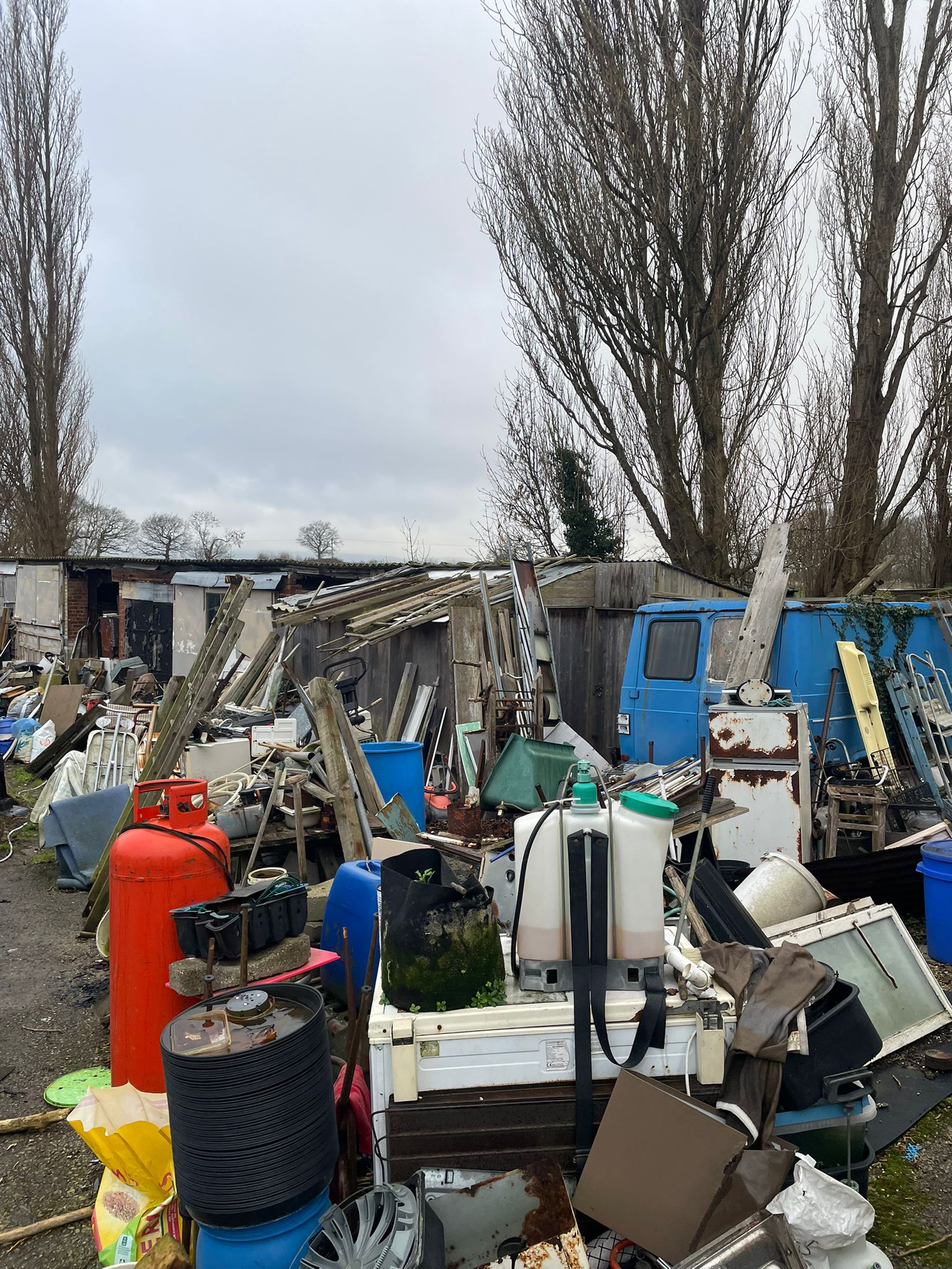 Multiple 40-Yard RoRo Skips for Smallholding Clearance in Derby