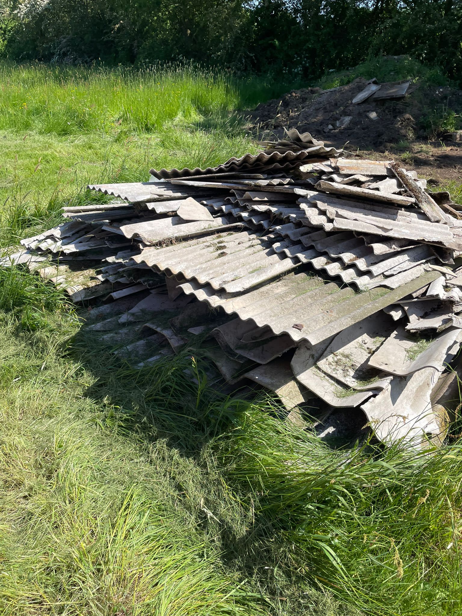 16-Yard Asbestos Skip Hire for Site Clearance in Chesterfield