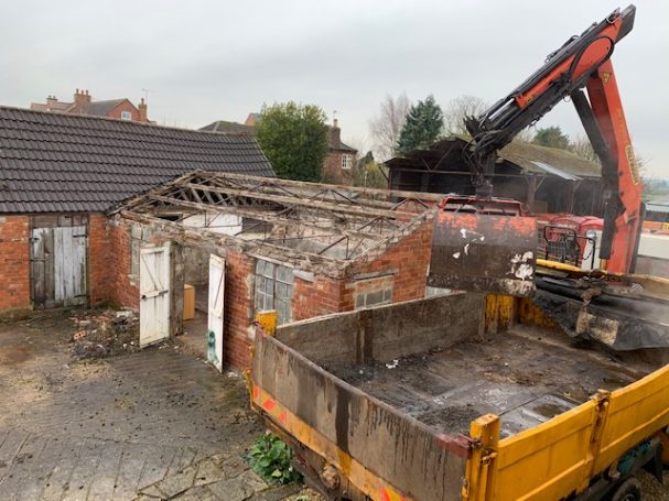 Asbestos demolition waste Asbestos demolition waste